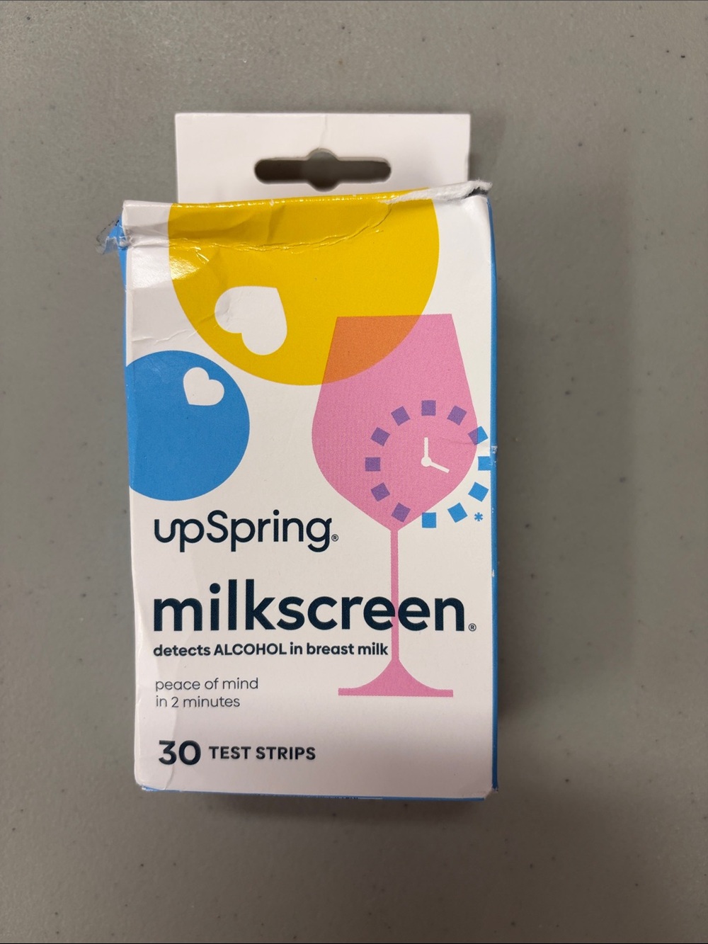 Target upSpring milkscreen Test Strips - Pink, Yellow, Blue